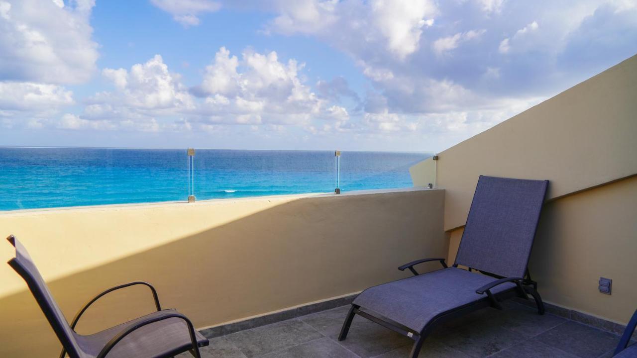 Luxury Caribbean Condos By Salvia Cancun Beachfront Екстериор снимка