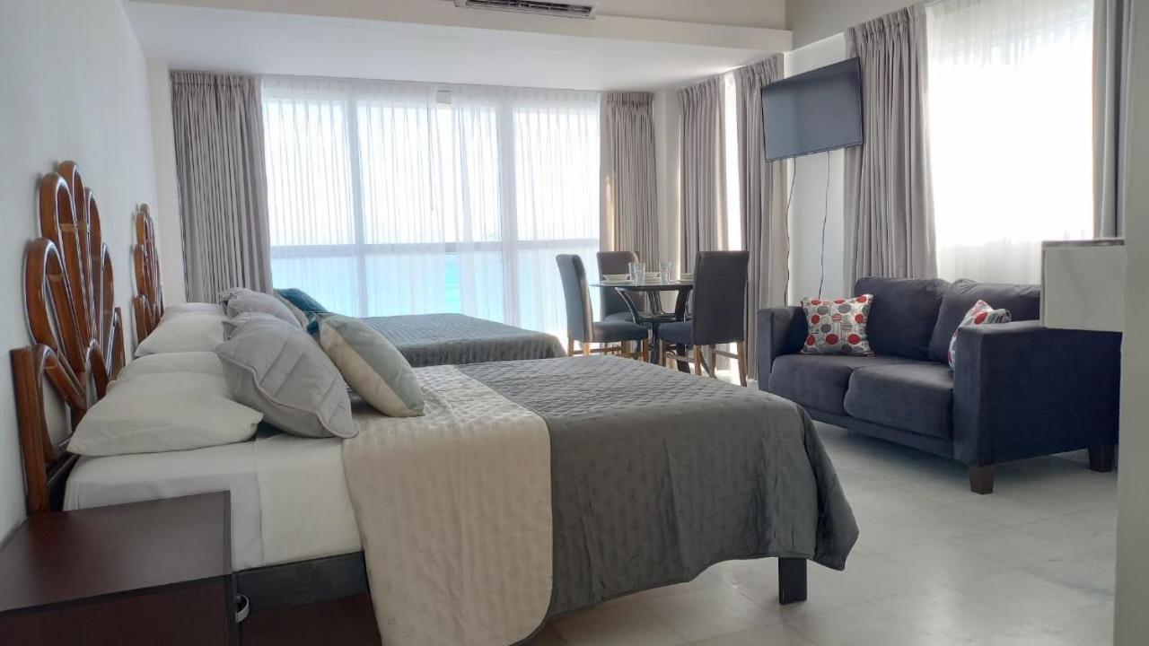 Luxury Caribbean Condos By Salvia Cancun Beachfront Екстериор снимка